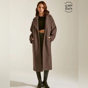 Essential Long Wool Coat
